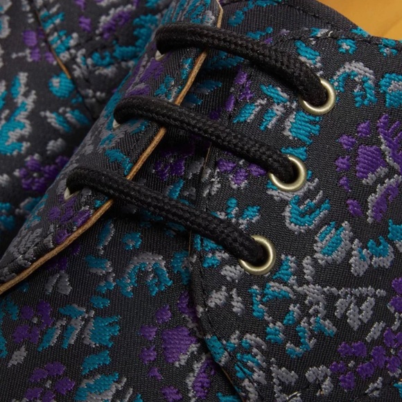 1461 Floral Jacquard Oxord Shoes - Picture 3 of 15